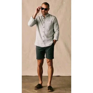 Flint & Tinder 365 Shorts 9” Mens Size 29 Dark Green